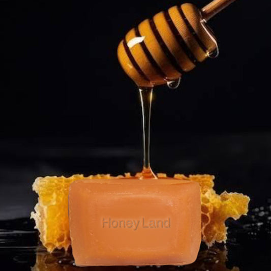 Natural Honey Herbal Skin Whitening Soap.